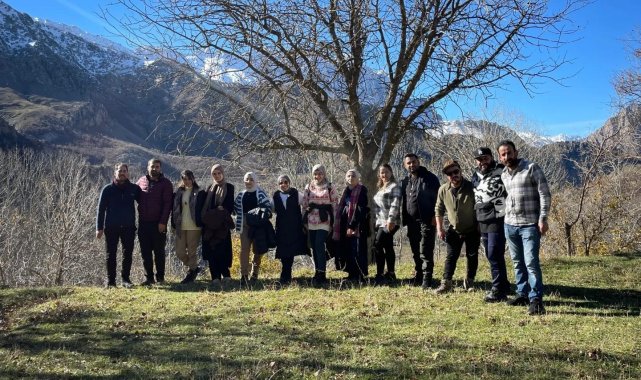 Doğaseverler Yüksekova'nın Doski vadisini gezdi