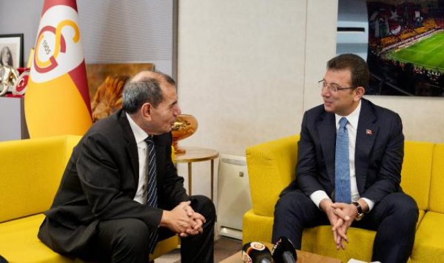 Ekrem İmamoğlu, Dursun Özbek'i ziyaret etti