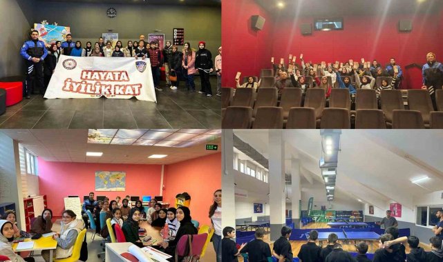 Elazığ polisi 'Hayata iyilik katıyor'