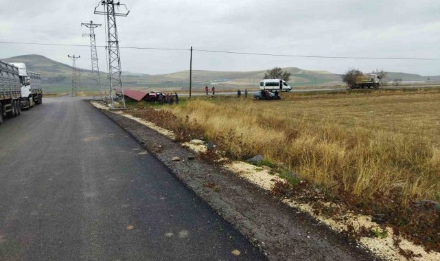 Elazığ'da trafik kazası:2 yaralı