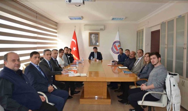 Emet'te karla mücadele çalışmaları masaya yatırıldı