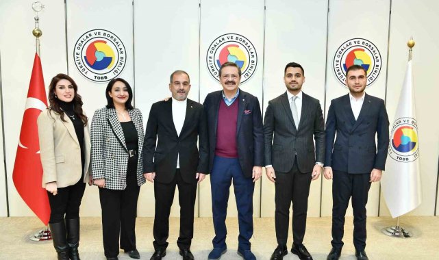 ETSO heyeti Hisarcıklıoğlu ile bir araya geldi