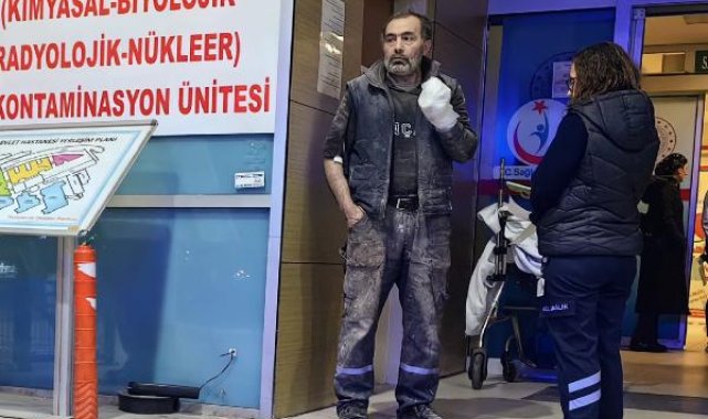 Fabrikada elini kesim makinesine kaptıran işçinin 2 parmağı koptu