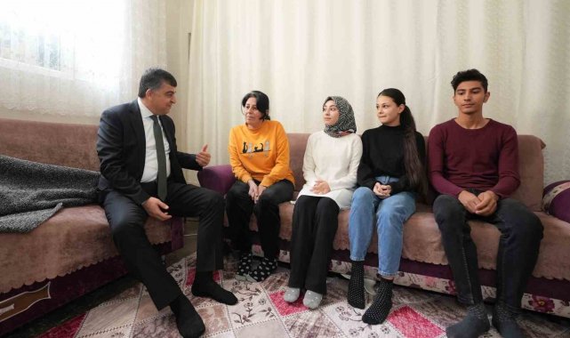 Fadıloğlu'ndan, engelli vatandaşlara sürpriz ziyaret
