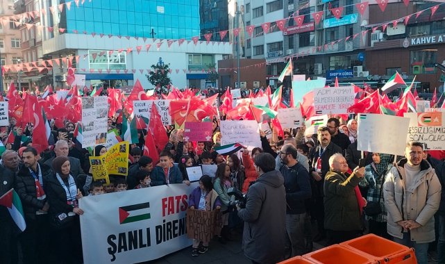 Fatsa'da "Büyük Filistin Yürüyüşü"