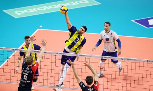 Fenerbahçe Erkek Voleybol Takımı, CEV Kupası'nda Play-Off turuna yükseldi