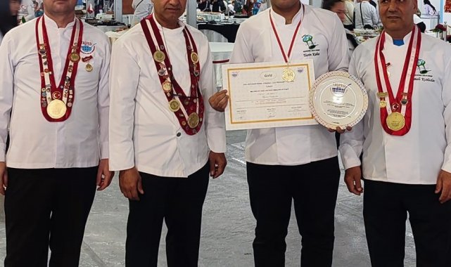 Gastronomi Festivali'nde Fethiyeli Yasin'den altın madalya