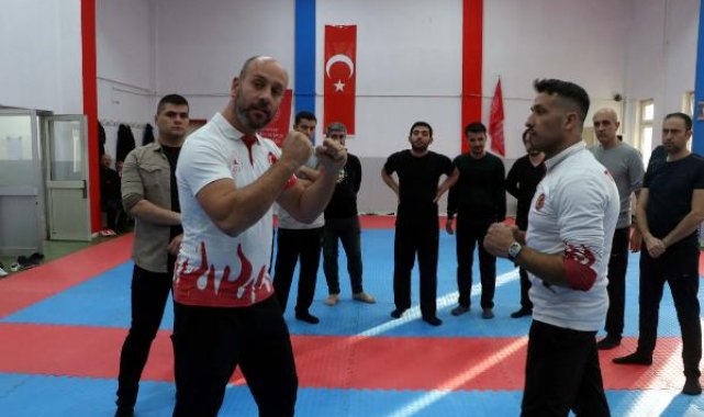 Gaziantep'te icra memurları kungfu öğreniyor