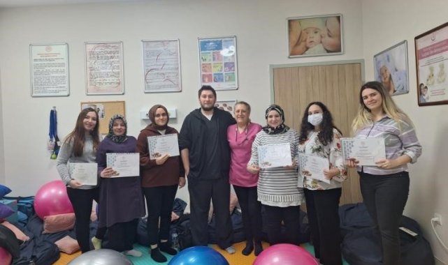 Gebe okulu sayesinde anne adayları eğitim alıyor