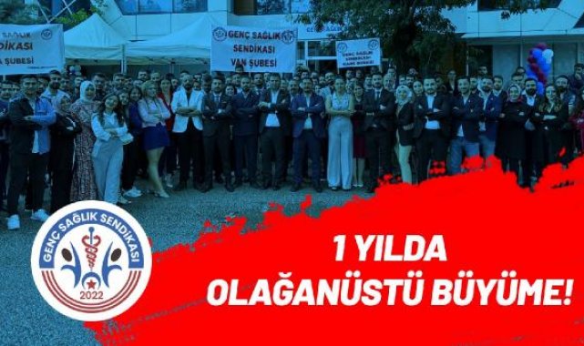 Genç Sağlık Sendikası'na 2023'te 50 binden fazla kişi üye oldu
