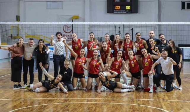 Göztepe Voleybol, ikinci sıraya yerleşti