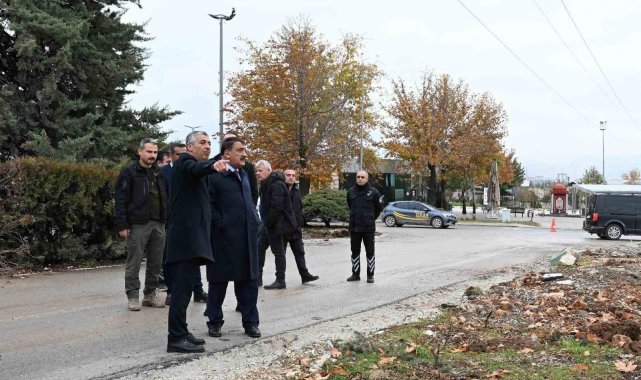 Gürkan'dan, Mezarlıklar Dairesi Başkanlığı İdari Hizmet Binası'nda inceleme