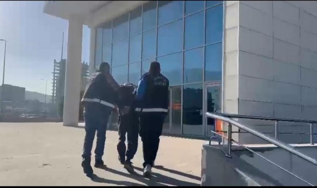 Hatay'da 1 hırsız yakalandı