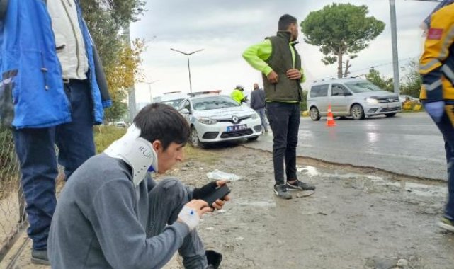 Hatay'da işçi servisi, hafriyat kamyonuna çarptı; 16 yaralı
