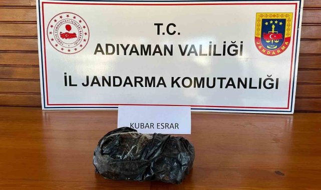 İkamete yapılan operasyonda esrar ele geçirildi