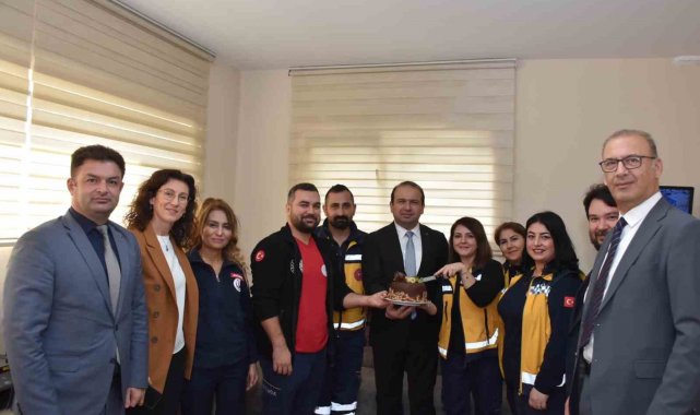 İl Sağlık Müdürü Şenkul, sağlık personellerinin haftasını kutladı