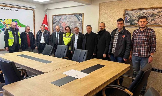 İller Bankası teknik heyeti Emet'in alt yapısını inceledi