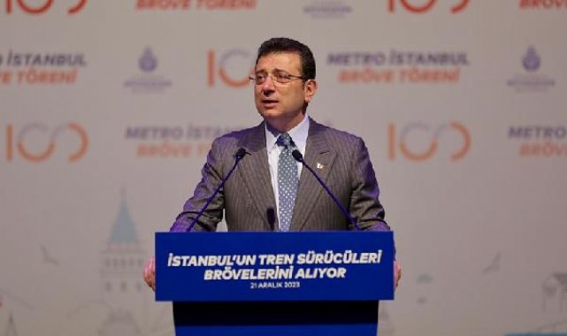 İmamoğlu: Önümüzdeki 5 yıl boyunca daha güzel günlere yürümeye kararlıyız