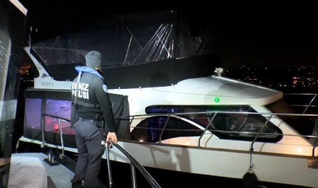 İstanbul Boğazı'nda ki teknelere 'Huzur İstanbul' denetimi
