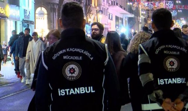 İstanbul genelinde kaçak göçmen denetimi