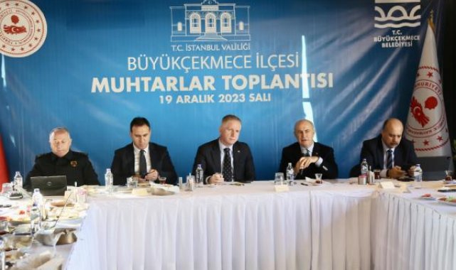İstanbul Valisi Davut Gül, Büyükçekmece'yi ziyaret etti