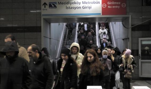 İstanbul'da trafik yoğunluğu