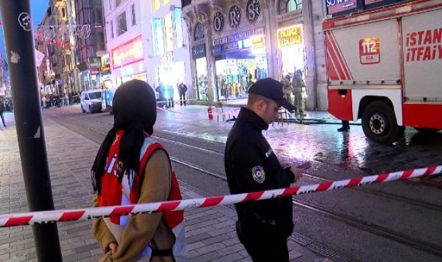 İstiklal Caddesi'nde doğal gaz kaçağı alarmı-1