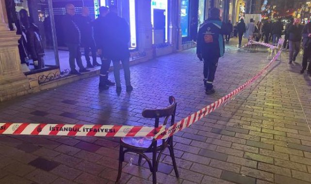 -İstiklal Caddesi'nde doğalgaz kaçağı alarmı