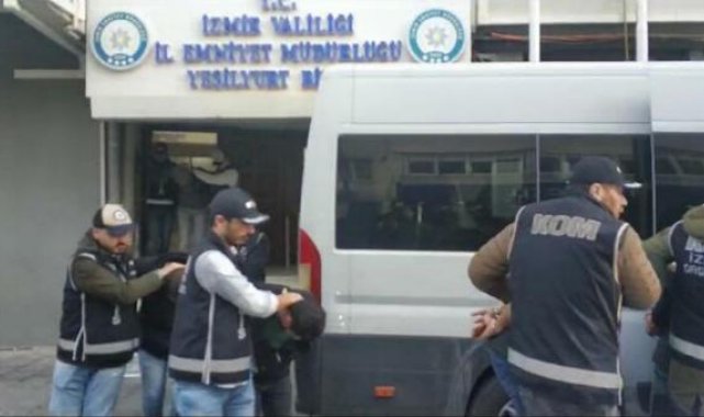 İzmir'de 'Altunbaş' suç örgütüne operasyonda 8 tutuklama