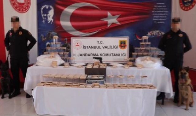 Jandarmadan uyuşturucu operasyonu: 38 kilogram metamfetamin ele geçirildi