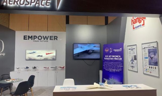 Jet Drone 'ALAZ' projesi, Take Off Zirvesi'nde tanıtıldı