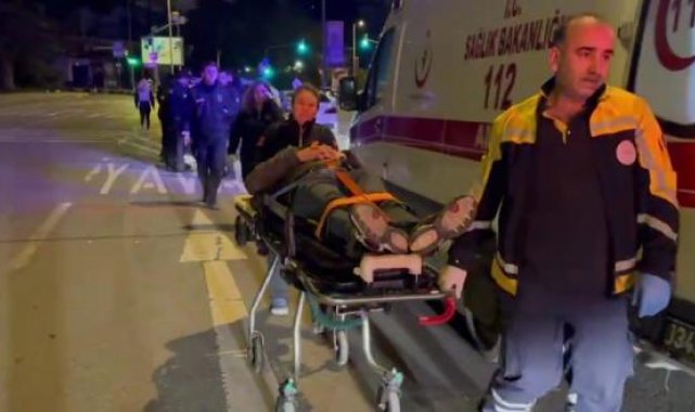 Kadıköy'de motosiklet kazası: Metrelerce sürüklendi