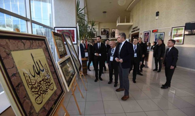 Kağıdım yerli, sanatım milli sergisi açıldı
