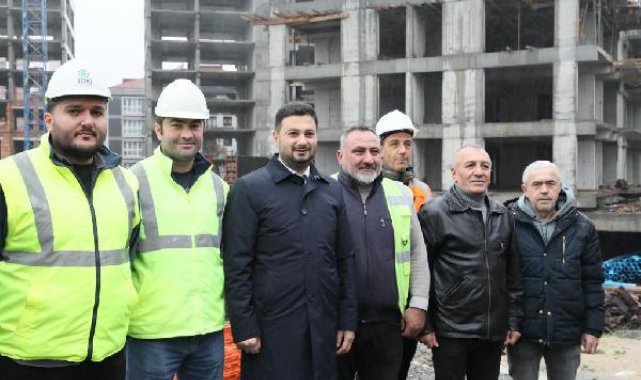 Kağıthane Belediye Başkanı Öztekin, kentsel dönüşüm projesini yerinde inceledi