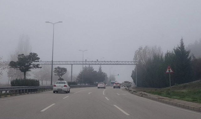 Karabük'te yoğun sis etkili oldu
