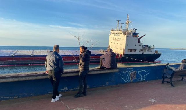Karaya oturan gemide hasar tespit ve onarım çalışması başlatıldı