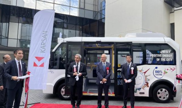Karsan sağdan direksiyonlu e-JEST'iyle Japonya pazarına girdi