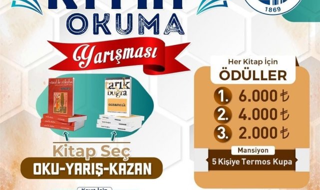 KAYMEK'in 3. Kitap Okuma Yarışması'nda heyecan başlıyor