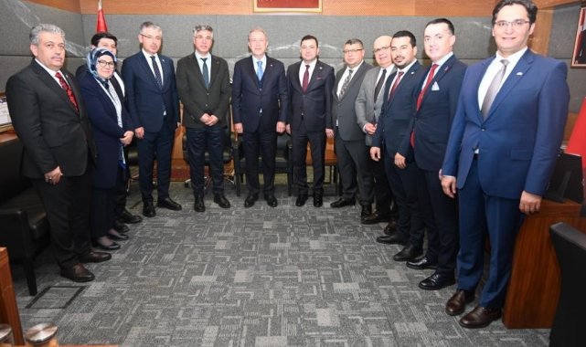 Kayseri OSB yönetimi, Mustafa Elitaş, İsmail Özdemir ve Kayseri milletvekillerini Ankara'da ziyaret etti