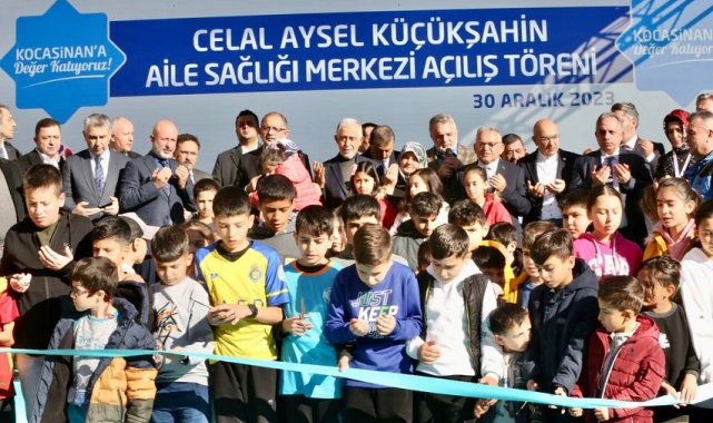 Kayseri'de ilk ve tek olan Eğitim Aile Sağlığı Merkezi açıldı