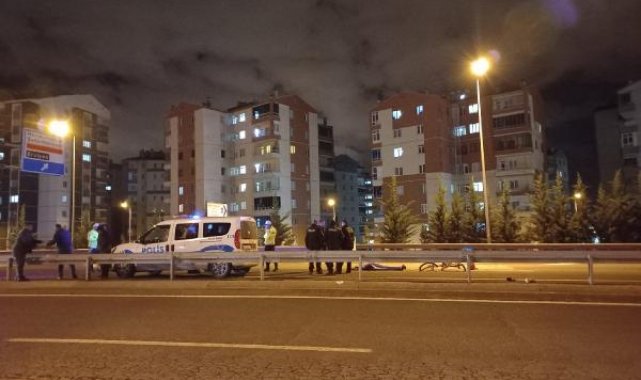 Kayseri'de, otomobilin çarptığı bisikletli öldü