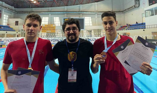 Kayserili TOHM sporcularından Türkiye rekoru