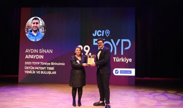 KBÜ'lü öğretim üyesi Türkiye'nin 10 başarılı genci arasında yer aldı
