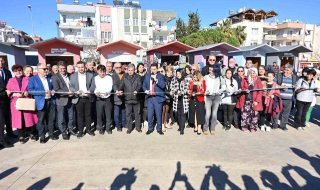 Kepez'den kadın kooperatiflerine el emeği çarşısı