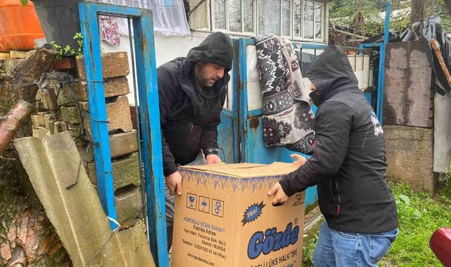 Kestel Belediyesi'nden ihtiyaç sahiplerine destek