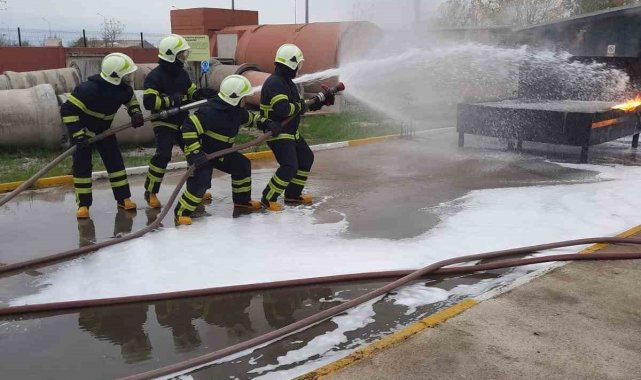 Kocaeli İtfaiyesi'nden hayat kurtaran eğitimler