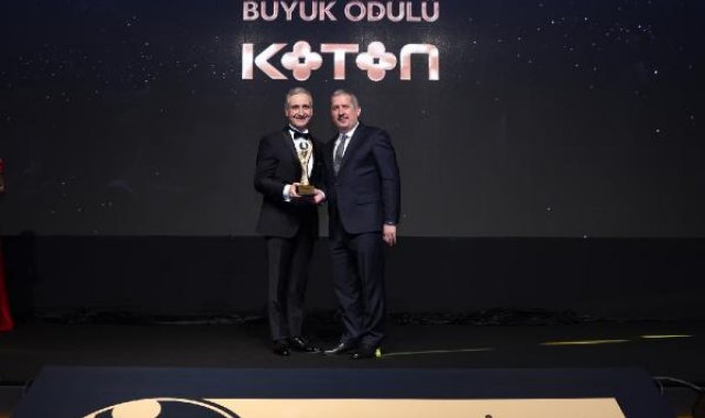 Koton, 'Türkiye'nin Altın Liderleri Büyük Ödülü'nü aldı