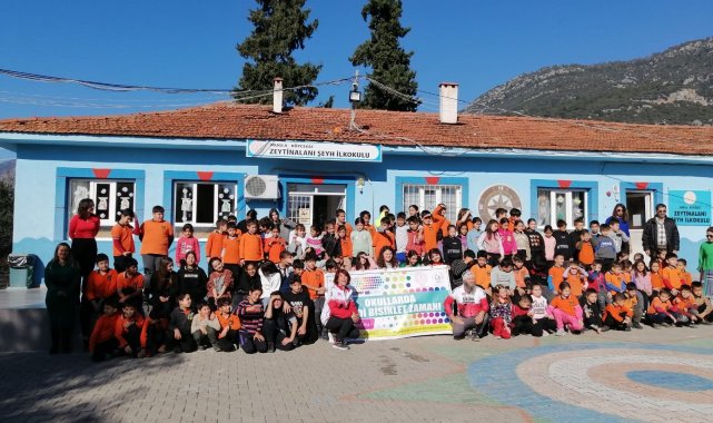 Köyceğiz'deki okullarda bisiklet eğitimi verildi