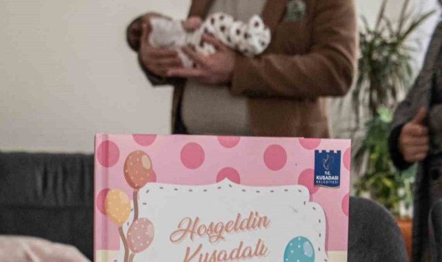 Kuşadası'nda 2023 yılında 426 aileye bebek çantası verildi