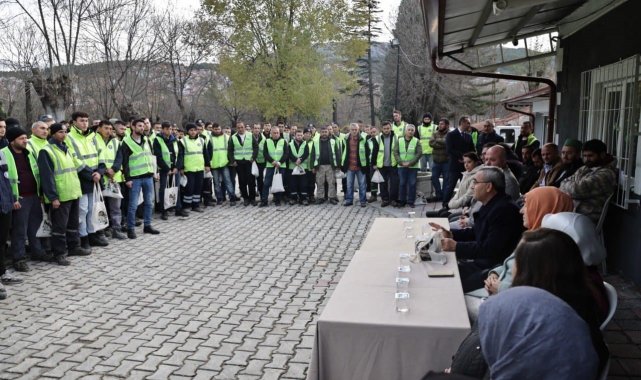 Kütahya Belediye Başkanı Işık, Park ve Bahçeler Müdürlüğünü ziyaret etti